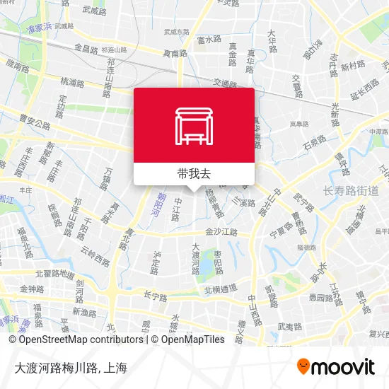 大渡河路梅川路地图