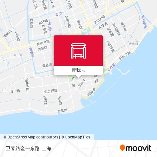 卫零路金一东路地图