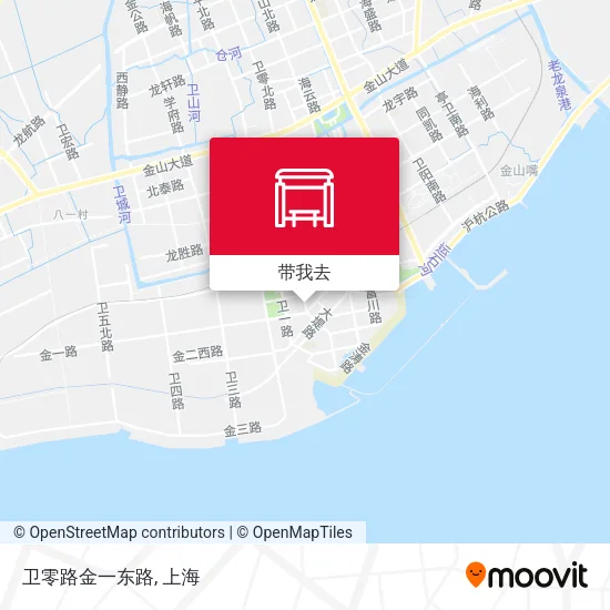 卫零路金一东路地图