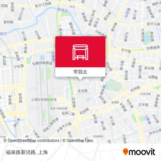 福泉路新泾路地图