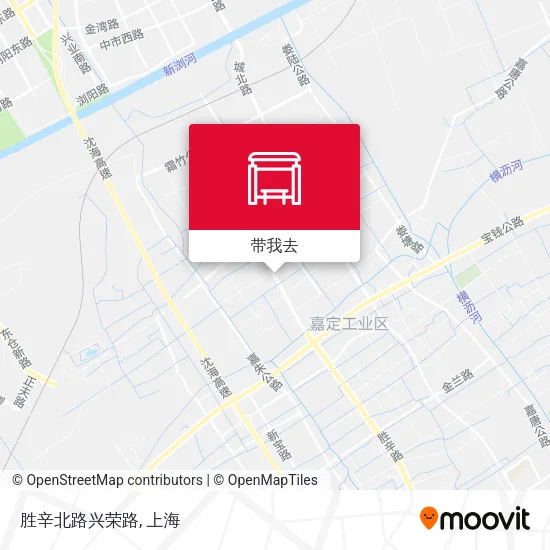 胜辛北路兴荣路地图