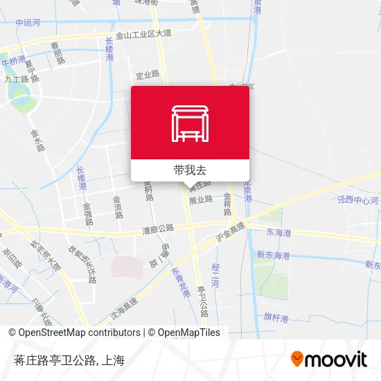 蒋庄路亭卫公路地图