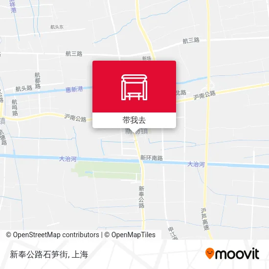 新奉公路石笋街地图