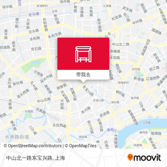 中山北一路东宝兴路地图