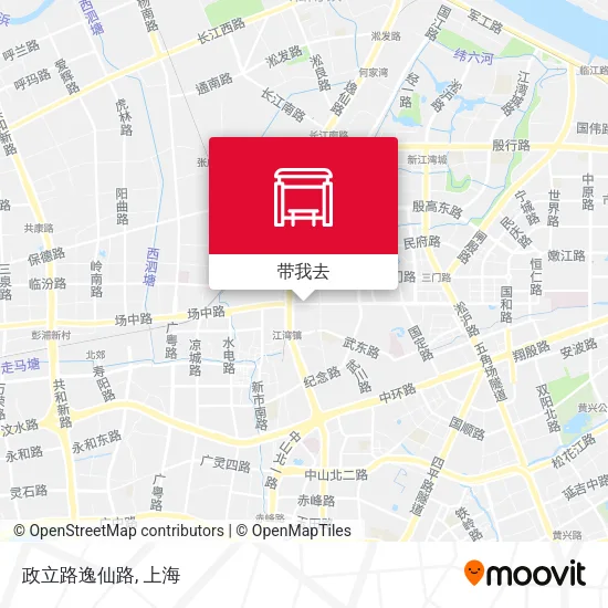 政立路逸仙路地图