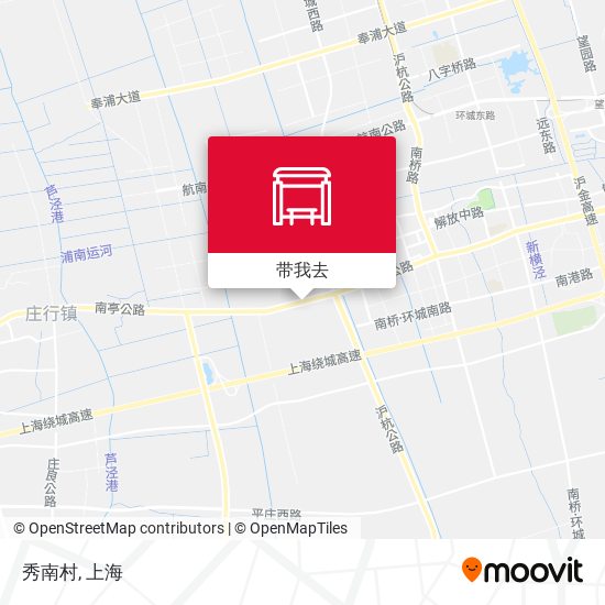 秀南村地图