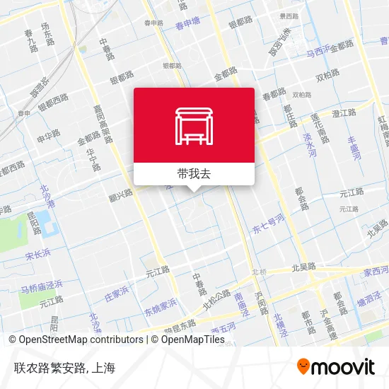 联农路繁安路地图