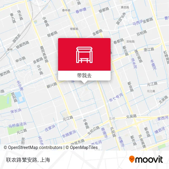 联农路繁安路地图