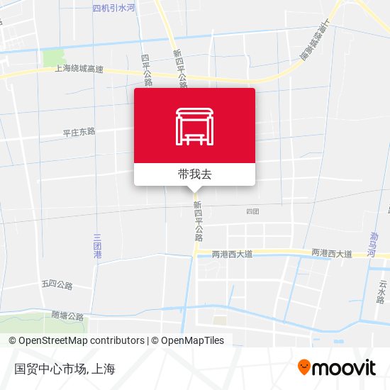 国贸中心市场地图