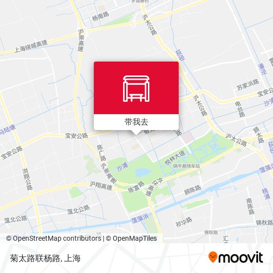 菊太路联杨路地图