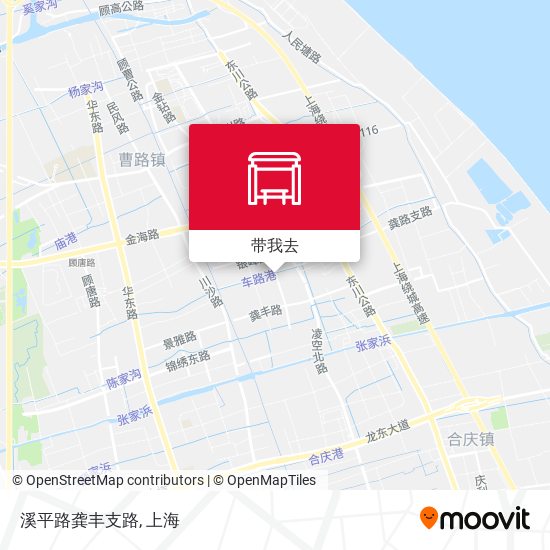 溪平路龚丰支路地图