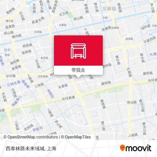 西泰林路未来域城地图