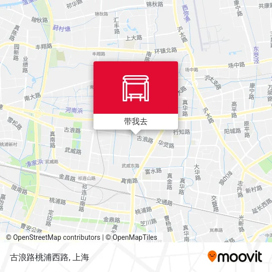 古浪路桃浦西路地图