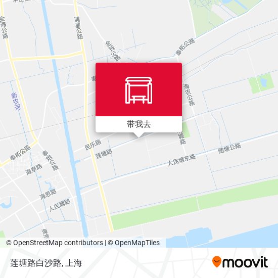 莲塘路白沙路地图