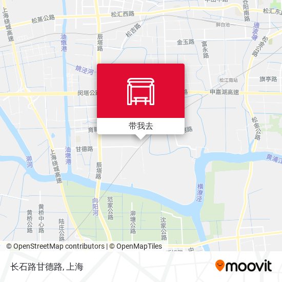 长石路甘德路地图