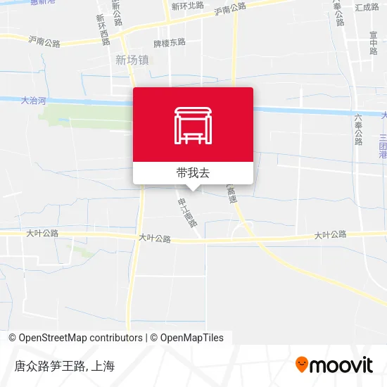 唐众路笋王路地图