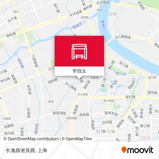 长逸路淞良路地图