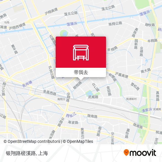 银翔路槎溪路地图