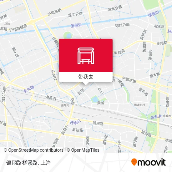 银翔路槎溪路地图