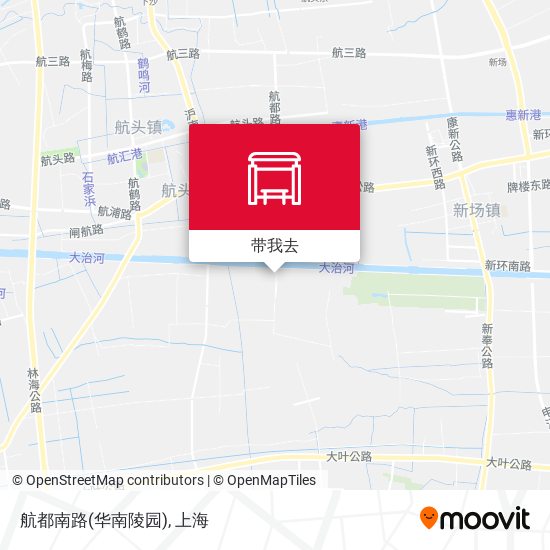 航都南路(华南陵园)地图