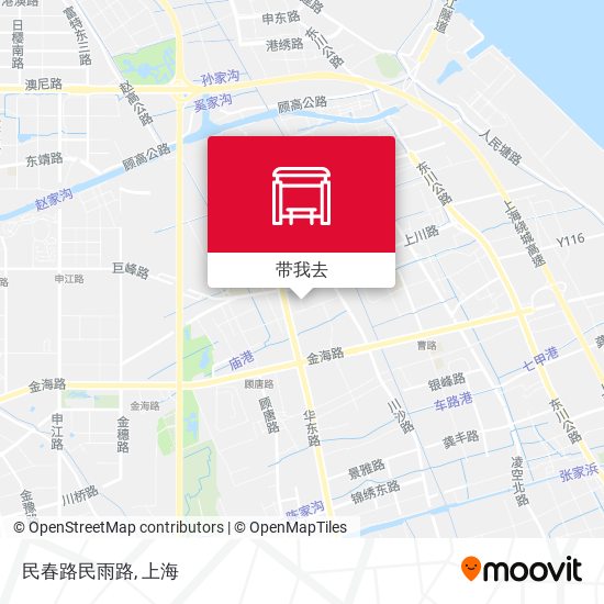 民春路民雨路地图