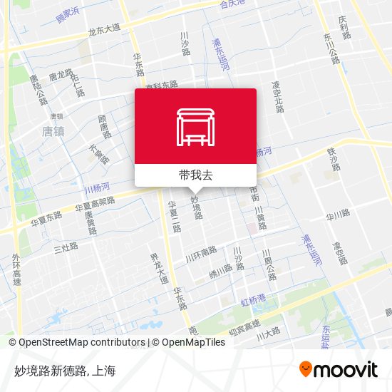 妙境路新德路地图