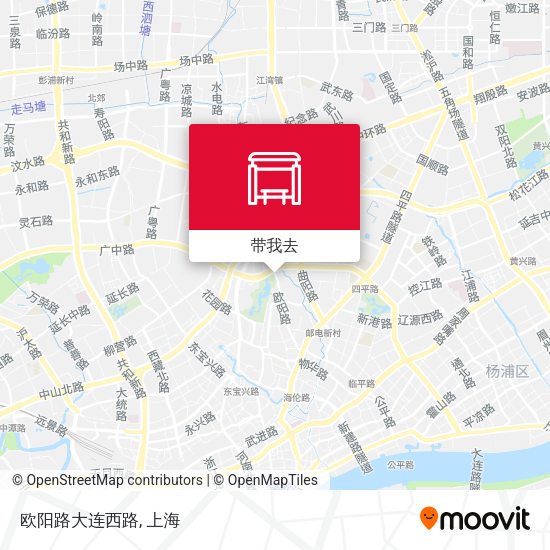 欧阳路大连西路地图