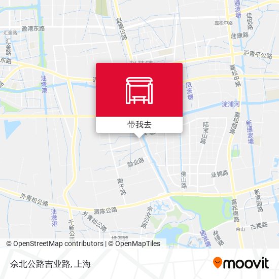 佘北公路吉业路地图