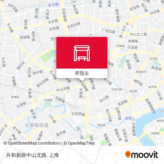 共和新路中山北路地图