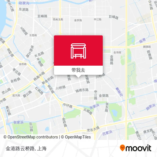 金港路云桥路地图