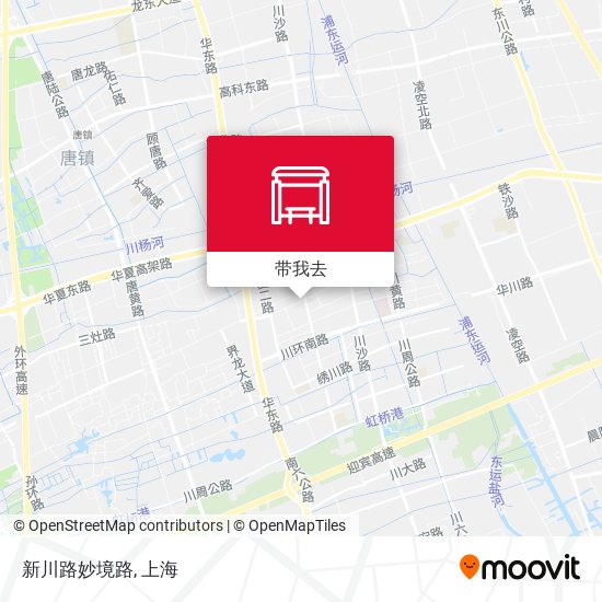新川路妙境路地图