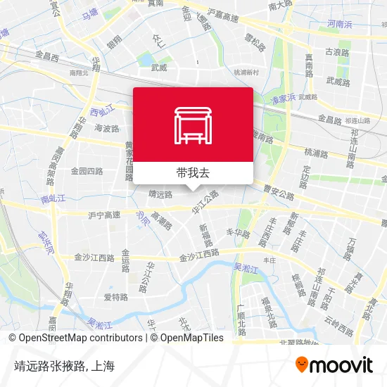靖远路张掖路地图