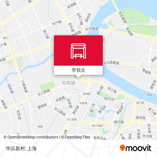 华浜新村地图