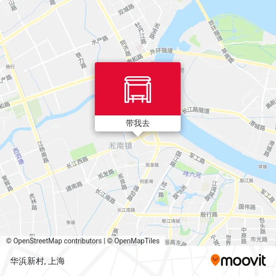 华浜新村地图