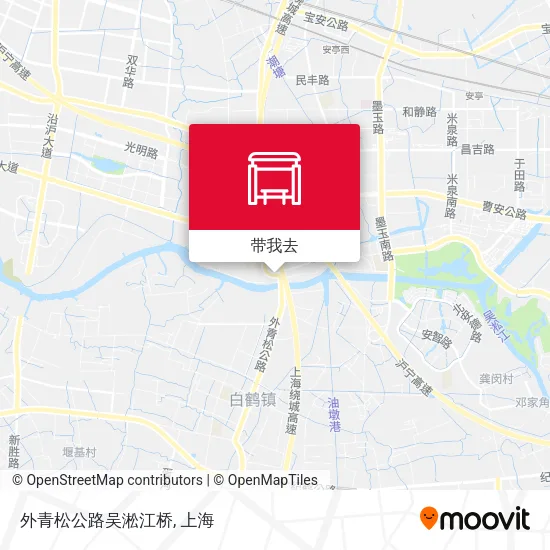 外青松公路吴淞江桥地图