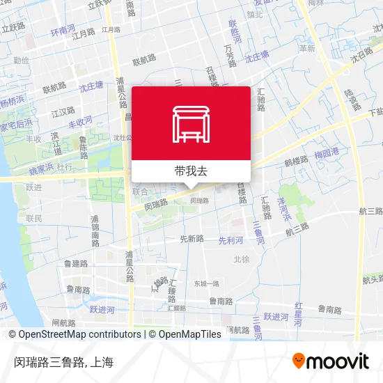 闵瑞路三鲁路地图