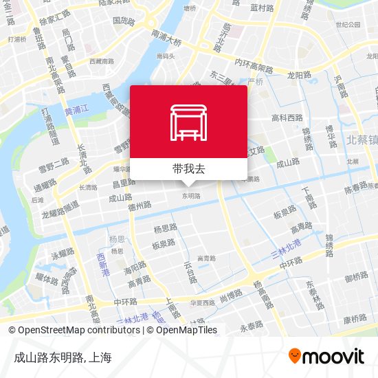成山路东明路地图