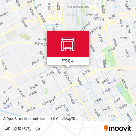华宝路星站路地图