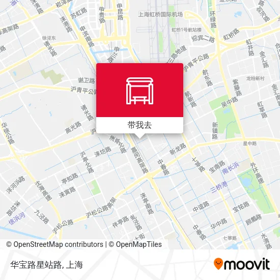 华宝路星站路地图