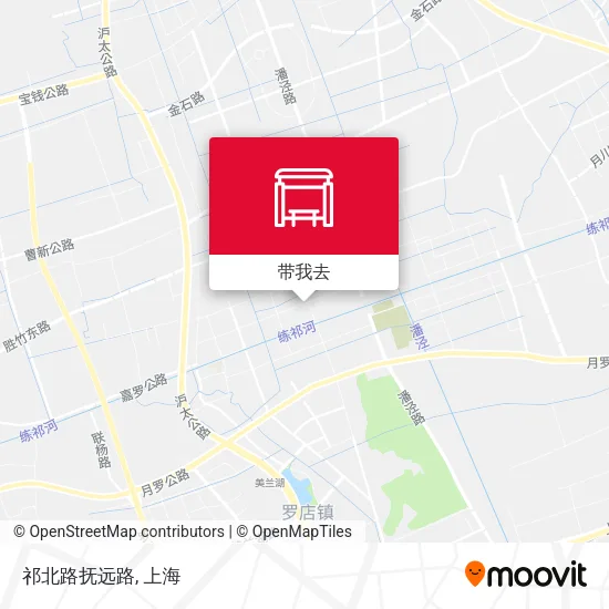 祁北路抚远路地图