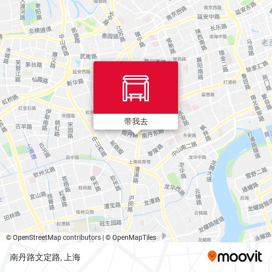 南丹路文定路地图