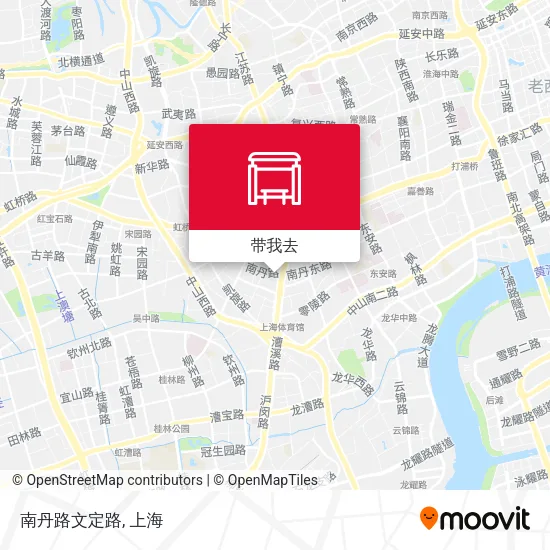 南丹路文定路地图