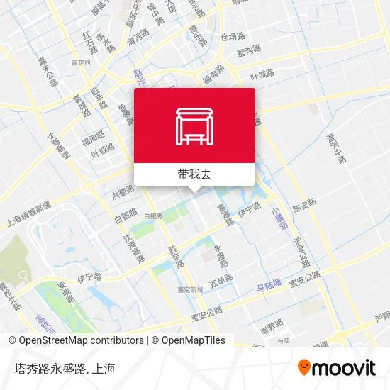 塔秀路永盛路地图