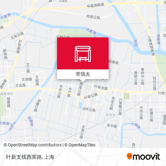 叶新支线西厍路地图