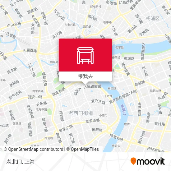老北门地图