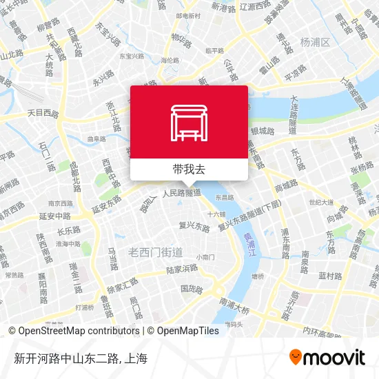 新开河路中山东二路地图