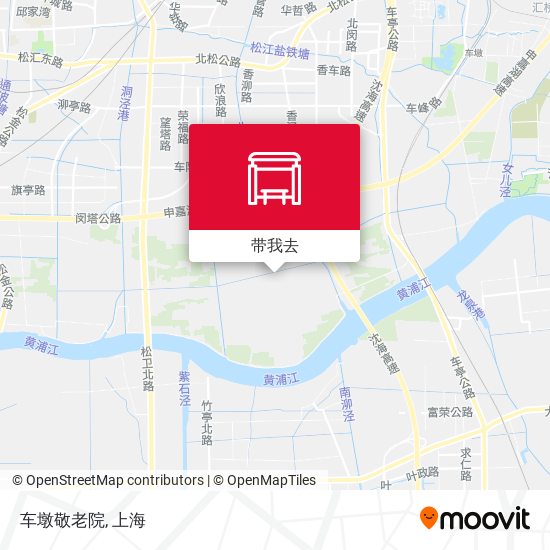 车墩敬老院地图