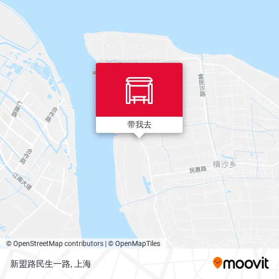 新盟路民生一路地图