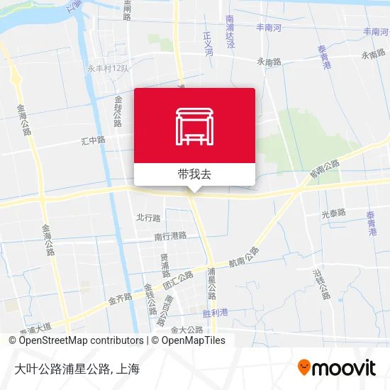 大叶公路浦星公路地图