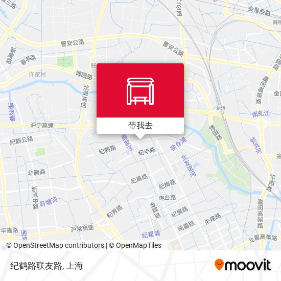 纪鹤路联友路地图